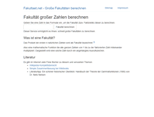 Tablet Screenshot of fakultaet.net